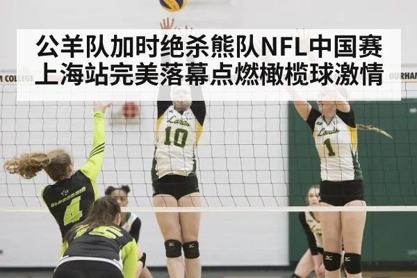 公羊队加时绝杀熊队NFL中国赛上海站完美落幕点燃橄榄球激情